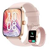 Smart Watch for Women, 2025 New Smartwatch (Answer/Make Call) for iPhone/Android, 1.85" HD Dynamic Dial Fitness Tracker with 110+ Sport Modes, Sleep/Health Monitor, IP68 Waterproof, with 2 Bands