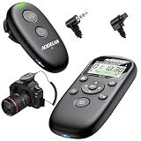 for Canon Camera Rechargeable Remote Shutter Release with Interval Timer