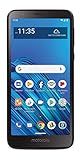 TracFone Motorola Moto E6 4G LTE Prepaid Smartphone (Locked) - Black - 16GB - Sim Card Included - CDMA