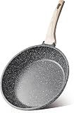 CAROTE Nonstick Frying Pan, 8 Inch Classic Granite Skillet