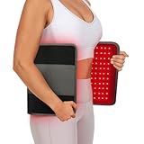Comfytemp 24’’ x 12’’ Large Red Light Therapy Pad for Body, FSA Eligible HSA Near Infrared Light Therapy Wrap with Timer, 242 LEDs Light Therapy Pad for Back Shoulder Joint Muscle, 32W