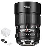 7artisans 60mm F2.8 Macro 2X Lens for Sony E Mount,2:1 Full Frame Prime Manual Focus Large Aperture Lens for Mirrorless Cameras for FX,A1,A9,A7M,A7R,A7S,A7C,ZVE,A6000,A5000,A3000,NEX