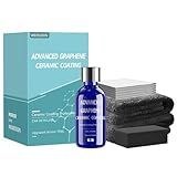 Advanced Graphene Ceramic Coating for Cars(70ML),12H Graphene Coating for Auto Car Detailing,10+ Years of Long Lasting Car Protection,Gloss Hydrophobicty Anti Scratch