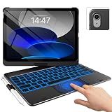 typecase Touch iPad A16 11th/10th Gen Case with Keyboard, 360° Rotating