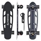 DNASKATE M2S/Pro Electric Skateboard with Remote, 17/22Mph Top Speed,9Miles Range,400/800W Hub-Motor, Skateboard for Adults &Teens (M2S(Single Motor))