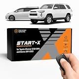 Start-X Remote Starter Kit for Toyota 4Runner (2010, 2011, 2012, 2013, 2014, 2015, 2016, 2017, 2018, 2019) & Sienna (2011-2020) Vehicles with Push-to-Start Ignition Only | Plug & Play Install