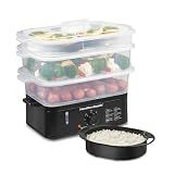 Hamilton Beach Electric Food Steamer, Rice Cooker & Egg Boiler