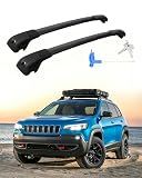 Upgraded 300LB Aluminum Roof Rack Cross Bars for Cherokee 2014-2023