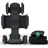 Mifold Hifold Adjustable Kids High Back Booster Car Seat with Strap – Slate Grey