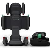 Mifold Hifold Adjustable Kids High Back Booster Car Seat with Strap – Slate Grey
