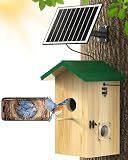 KinetCam Bird House with Camera, Smart Birdhouse with Camera Inside,Solar