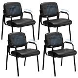 OLIXIS Waiting Room Chairs Set of 4, Side Guest Chairs for Conference