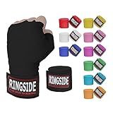 Ringside Mexican Style Boxing Hand Wraps (Pair), Black