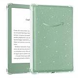 CoBak Clear Case for 6" Kindle 2024 and 2022 (11 Generation) - Ultra-Slim Soft TPU Transparent Cover, Lightweight & Durable Protection, Geometric Prism