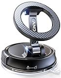 Car Phone Holder for Magsafe [78+LBS Strongest Suction & 2400gf Strongest Magnetic] 360° Adjustable Car Phone Mount, Phone Holders for Your Car for iPhone 16 Pro Max 15 14 13 12 Plus (Carbon Fiber)