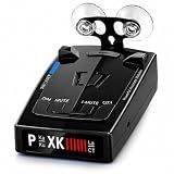 Radar Detector for Cars, 360 Degrees Laser Long Range Radar & Laser Detector Up to 1500 Yards, X/K/Ka/KU/ST/CT/VG-2 Band Detection, DSP False Alert Filtering, Voice Alerts, RDD, City/Highway Modes
