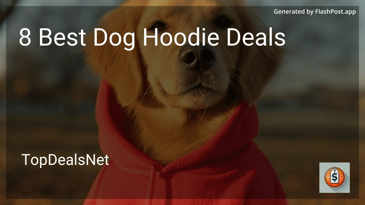 8 Best Dog Hoodie Deals in 2025 preview