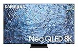 SAMSUNG 85-Inch Class Neo QLED 8K QN900C Series Mini LED Quantum HDR Smart TV with Infinity Screen, Dolby Atmos, Object Tracking Sound Pro, Alexa Built-in (QN85QN900C, 2023 Model),Titan Black