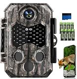 Zivolixd 4K 84MP WiFi Trail Camera, Wildlife Camera 0.1s Trigger, Game Camera with 130°Wide Angle, Trail Cameras with Night Vision Motion Activated Waterproof Suitable for Outdoor Wildlife Detection