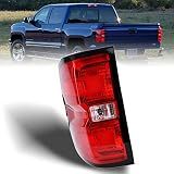 Left Tail Light for 2016-2019 Silverado 1500 2500 3500 HD Sierra 3500