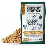Country Heritage Pine Pellet Bedding – Low Dust, Highly Absorbent, All-Natural Softwood Pellets for Small Animals & Chicken Coops, 35 lb (Pack of 1)