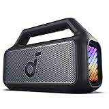 Soundcore Boom 2 by Anker, 80W Outdoor Bluetooth Speaker, 24H Playtime