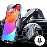 VANMASS Car Phone Holder 2026 Ultimate Military-Grade Strongest Suction & Clip Windshield Dashboard【Newest Best Strongest】Cell Phone Shower & Wall Mounts for iPhone 17 Pro Max 16 15 14 13 Android