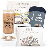 Gifts for Book Lovers Women Girls - 6 PCS Book Lover Gifts for Women - Bookish Gift for Readers, Librarians, Bookworms, Birthday Present for Books Reading Lovers Woman Girl Friend