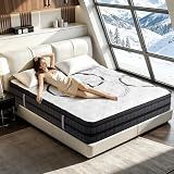 SayTale Twin XL Mattress, 12 Inch XL Twin Mattress in a Box, Comfort & Supportive Hybrid Mattresses, Memory Foam and Pocket Springs with Pressure Relief, CertiPUR-US Certified, Medium Firm