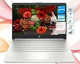 HP AI-Powered 14" HD Laptop with Microsoft Office and 1TB Cloud Storage Included for 1-Year| 8GB RAM| 128GB SSD & 128GB Portable SSD| Intel 4-Core CPU| Webcam| Ultra Portable |Windows 11| RK Bundle