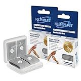 Hionfurt Motion Sickness Bands Anti Nausea Wristband for Adult and Kids Morning Sickness Relief for Pregnant Women Acupressure Nausea Relief for Car, Sea, Air Sickness - 2 Pairs Grey, Grey