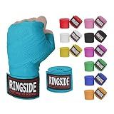 Ringside Mexican Style Boxing Hand Wraps 180", 1 Pair, Electric Blue