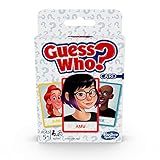 Hasbro Gaming Guess Who? Card Game for Kids, 2 Player Guessing Game, Fun Summer Activities, Vacation Travel Essentials, Ages 5+