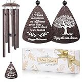 Retirement Gift for Woman Men, 32" Wind Chimes Retired Gifts, Retired Decor