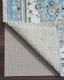 Veken Non Slip Rug Pad Gripper 8 x 10 Feet Extra Thick Pads for Any Hard Surface Floors, Keep Your Rugs Safe and in Place, Under Carpet Mat, with More Than 99 Pieces Anti-Slip Solid Square Pattern