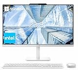 Lenovo 24" FHD All-in-One Desktop Computer for Home & Office, Intel Processor, 16GB RAM, 256GB PCIe SSD, HDMI, Bluetooth 5.2, Business AIO, Vent-Hear, Wireless KB & Mouse, Win 11