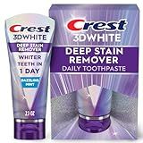 Crest 3DWhite Brilliance Deep Stain Remover Dazzling Mint Toothpaste - 2.1oz