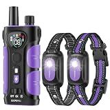 SLOPEHILL Dog Shock Collar 2 Dogs (8-140Lbs),4200FT Dog Training Collar