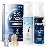 5% Minoxidil Foam for Men and Women Hair Regrowth, Minoxidil Foam for Thinning Hair, Day & Night for Stronger and Thicker Hair (80 mL, 2 Pack)