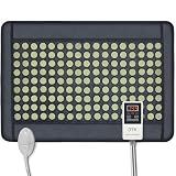 UTK Upgrade Far Infrared Heating Pad for Back, 5X Deeper Pain Relief Pure Jade Heating Pad with 153 Natural Jades, Hotter to 159℉, Weighted Electric Mat with Larger Heat Area, 4H Auto-Off, 31"x 21"
