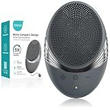 COSLUS FBS01 Facial Cleansing Brush Face Scrubber: Portable Silicone Waterproof Rechargeable Face Wash Brush, 5 Cleansing Modes, Electric Deep Cleaning for Men & Women, Removing Blackhead Exfoliating