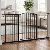 Regalo Safety 30.5"-58" Extra Wide Baby Gate, Bottom of Stairs & Doorways