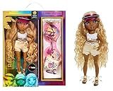 Rainbow High Pacific Coast Harper Dune- Sand (Light Yellow) Fashion Doll with Outfit, Pool Accessories Playset, Interchangeable Legs, Toys for Kids, Great Gift for Ages 6-12+ Years