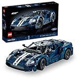 LEGO Technic 2022 Ford GT Building Set for Adults - Collectible Kit W/Authentic Features, Ages 18+ - 1:12 Scale - Gifts for Men & Women - Display as Bedroom or Home Decor - 42154