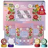 W&E Choice Shower Steamers Aromatherapy 21 Pack- Shower Bombs with Natural Essential Oils for Daily Relaxation & Stress Relief, Birthday/Christmas Gifts for Women, Mom, Wife