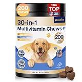 30-in-1 Dog Vitamins and Supplements, Peanut Butter 200ct