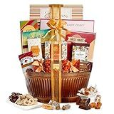 Broadway Basketeers Gourmet Easter Gift Basket for Women, Men, Families, Chocolate, Savory Snacks, great gift for Easter, Spring and Birthdays