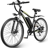 YOLOWAY 750W Electric Bike for Adults, Ebikes for Adults with 50 Miles Long Range, 27.5" E Mountain Bike, E-Bike for City Commute & Off-Road Riding, UL Certified