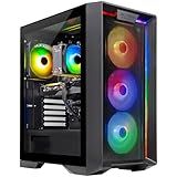 Skytech Nebula Gaming PC Desktop, Intel i5 14400F 2.5 GHz (4.7GHz Turbo), NVIDIA RTX 5060 8GB, 1TB NVMe SSD, 16GB DDR5 RAM 6000, 650W Gold PSU, Wi-Fi, Win 11