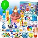 UNGLINGA 70+ Experiments Science Kit for Kids, Chemistry Set, Educational Toys Gifts Idea for Boys and Girls Birthday Christmas S.T.E.M Toy Project